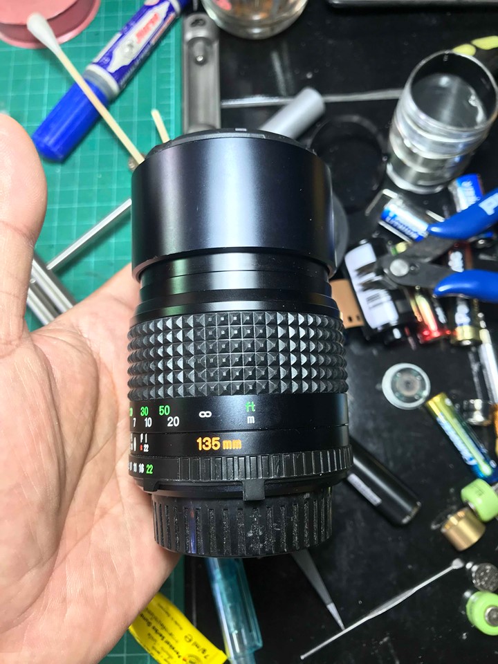 MINOLTA MD TELE ROKKOR 135MM. F.3.5 MD MOUNT