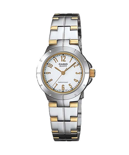 CASIO นาฬิกาคาสิโอ นาฬิกาข้อมือ นาฬิกากันน้ำ นาฬิกาของแท้ ประกันศูนย์ CMG 1 ปี รุ่น LTP-1242SG-7A นาฬิกาสีเงิน