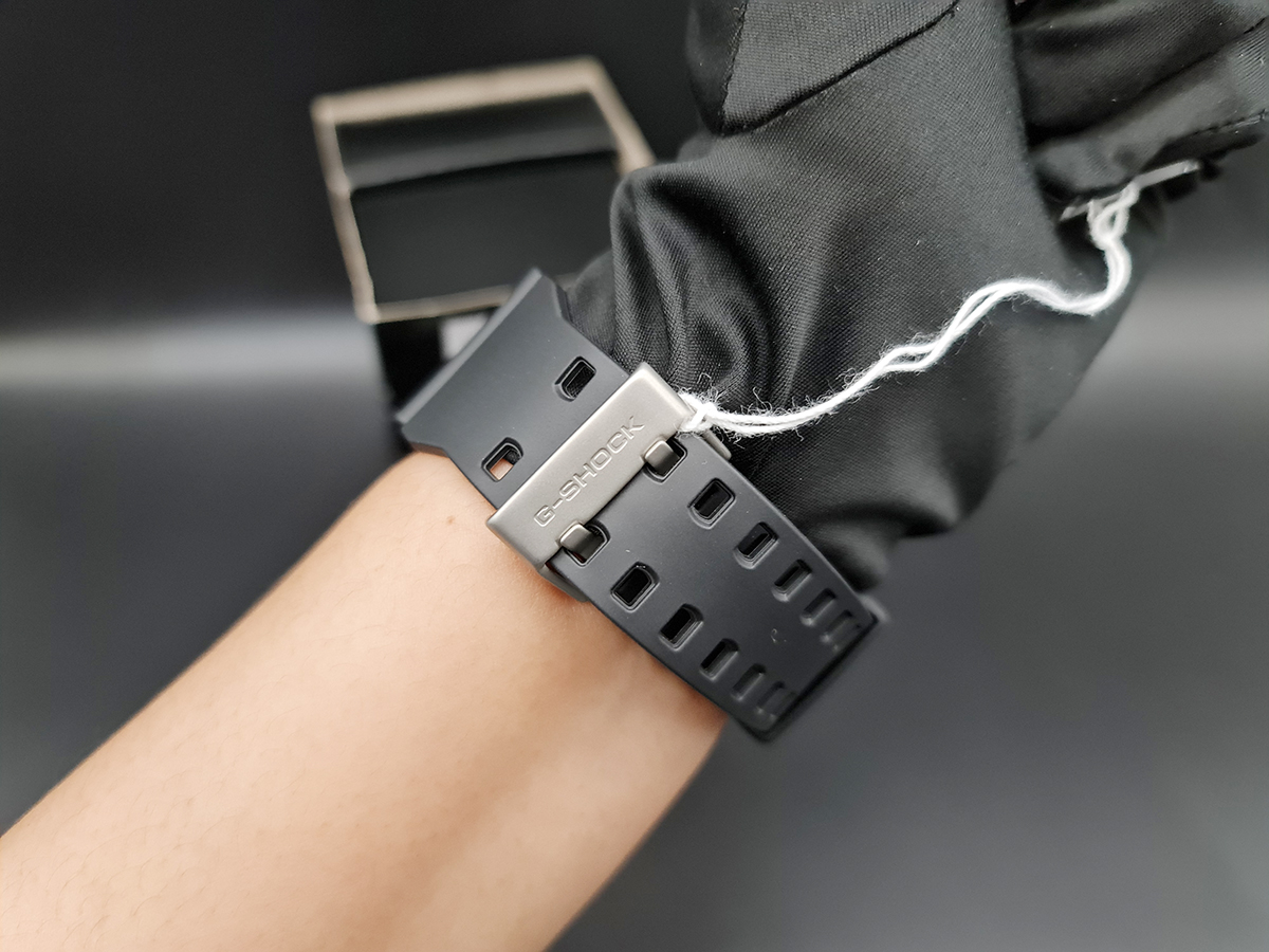 CASIO G-SHOCK นาฬิกาข้อมือ นาฬิกากันน้ำ นาฬิกาของแท้ ประกันศูนย์ CMG 1 ปี รุ่น GA-100-1A4 นาฬิกาสีดำ