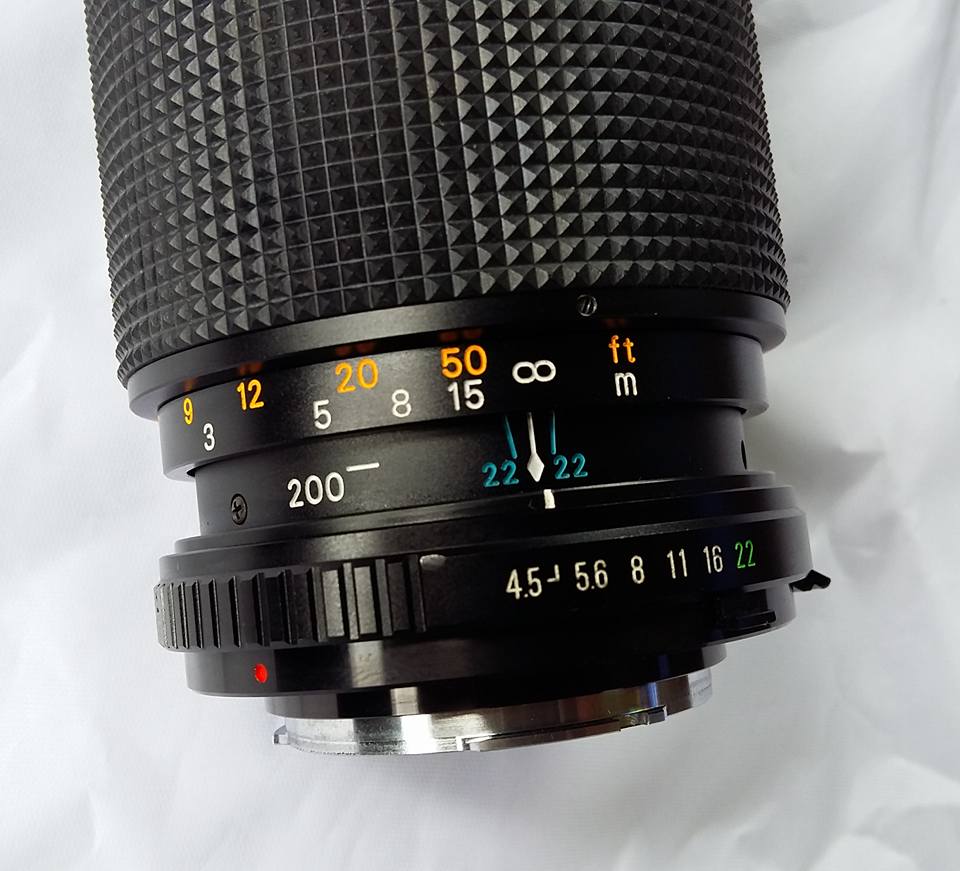 เลนส์มือหมุน MC CIMKO MT Series 80-200mm.F4.5 MD - ฟิล์มคาเมร่า