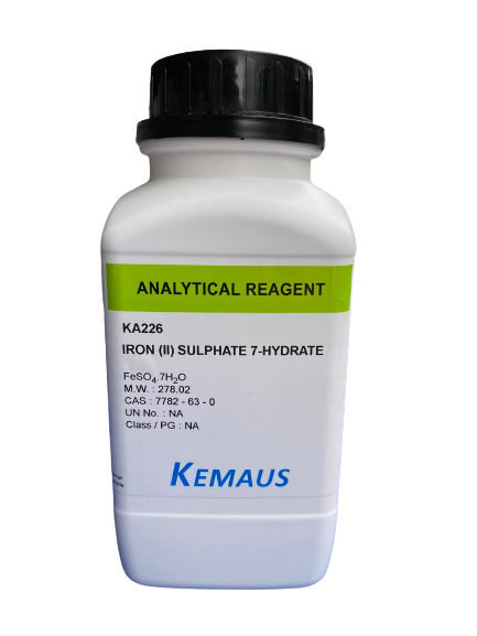 Ferrous Sulphate 7-hydrate(Iron (II) Sulphate 7-hydrate) ,AR 500 g. "KemAus"