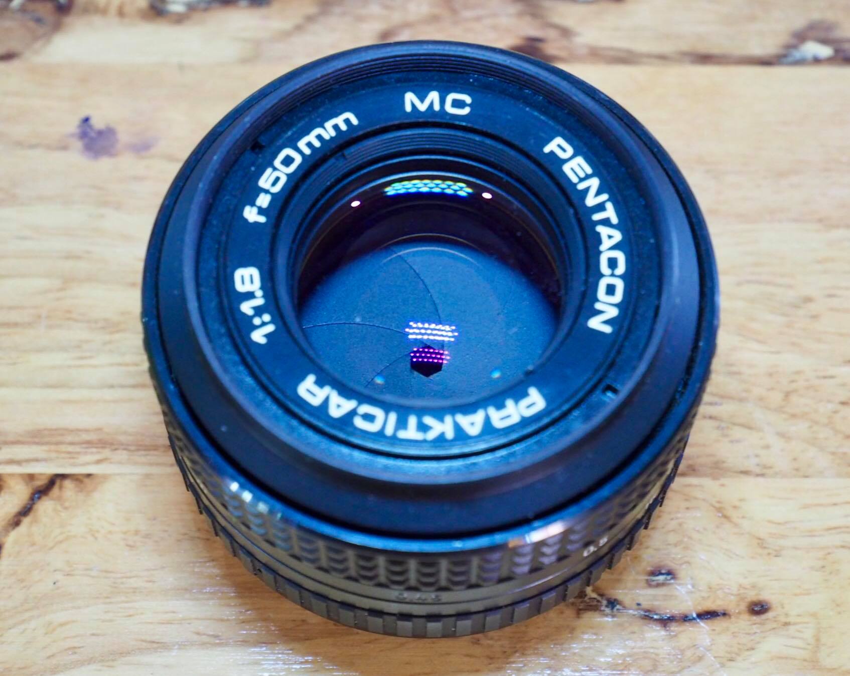 PENTACON PRAKTICA 50MM.F1.8MC PB MOUNT