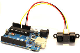 GP2Y0A02YK0F Sensor วัดระยะ 15 ~ 150 cm
