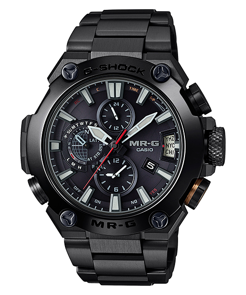 CASIO G-SHOCK นาฬิกาข้อมือ นาฬิกากันน้ำ นาฬิกาของแท้ ประกันศูนย์ CMG 1 ปี รุ่น MRG-G2000B-1A นาฬิกาสีดำ