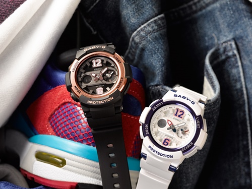 CASIO BABY-G นาฬิกาข้อมือ นาฬิกากันน้ำ นาฬิกาของแท้ ประกันศูนย์ CMG 1 ปี รุ่น BGA-210-7B1 นาฬิกาสีขาว