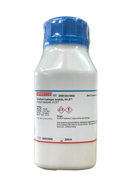 Sodium Bisulphite, Lab 500g Himedia™ (Sodium Hydrogen Sulphite)