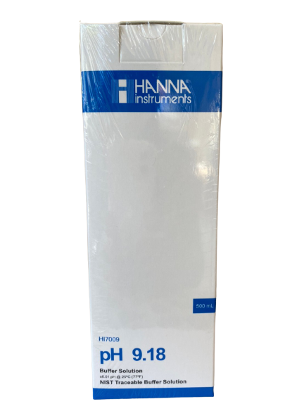pH 9.18 Buffer Solution , 500 ml. Hanna™