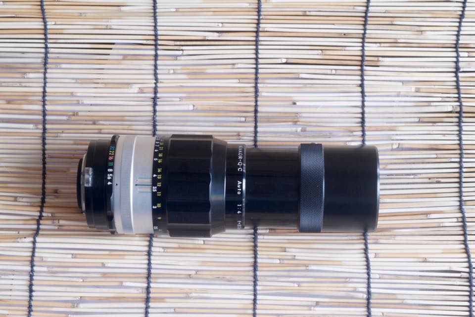 NIKKOR-Q.C Auto 200MM. F4 Nikon non ai Mount