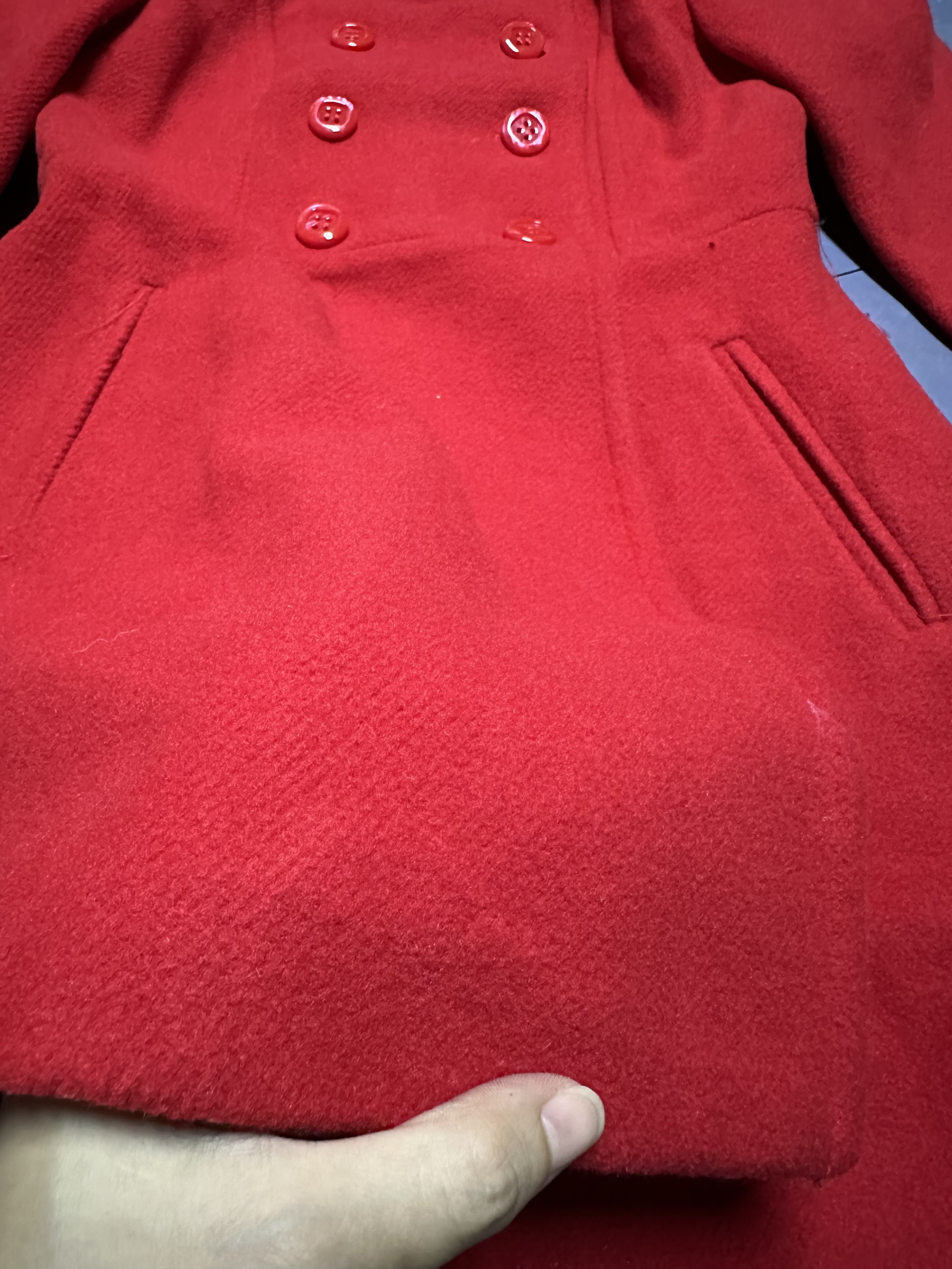 เสื้อโค้ท peacoat เสื้อโค้ทเฟอร์ โค้ทสีแแดง แบรนด์ สำเนา สำเนา สำเนา