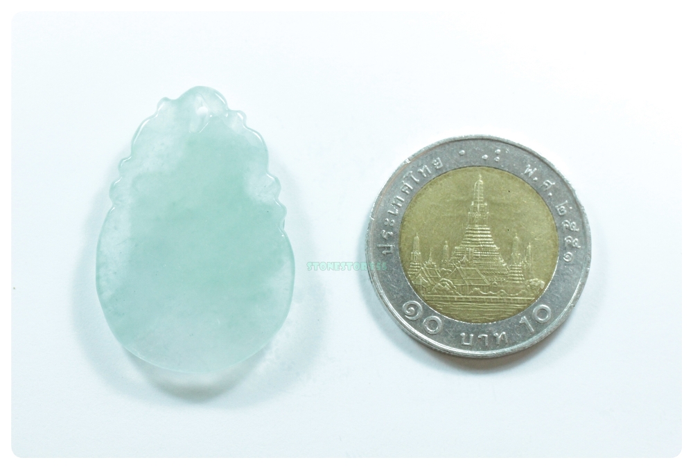 หยกน้ำแข็งแกะสลักรูปม้า (มะเมีย)icejade