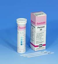 QUANTOFIX® Peroxide 25 91319 กระดาษทดสอบเปอร์ออกไซด์ 25