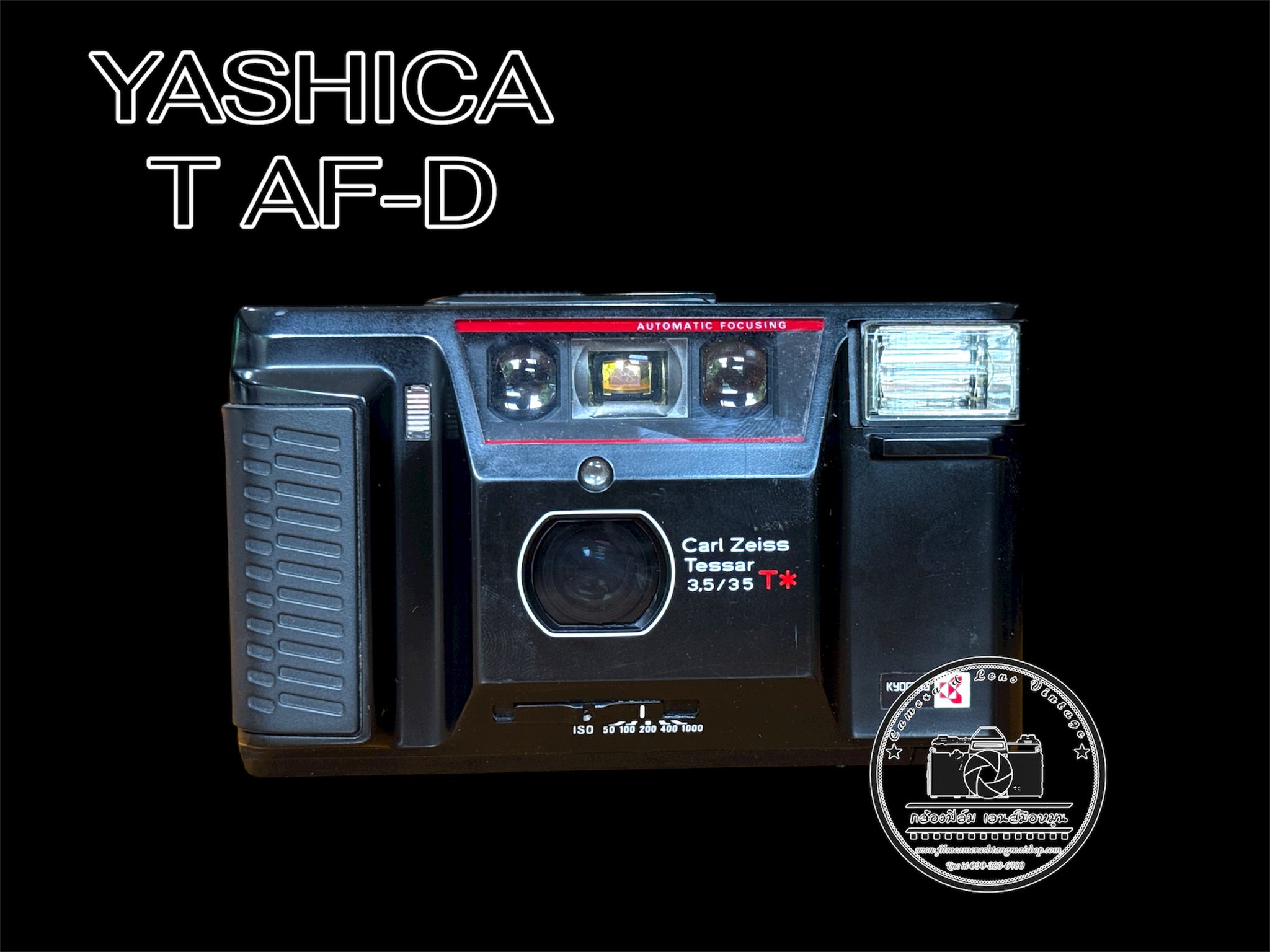 Yashica T AF-D CARL ZEISS TESSAR 35MM.F3.5 T