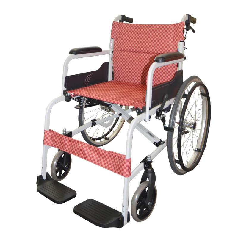 รถเข็นอัลลอยด์โซม่ารุ่น SOMA SM-150.5 น้ำหนักเบา พนักหลังพับได้ ประหยัดพื้นที่ในการเก็บ แข็งแรง รับประกัน 2 ปี โดยศูนย์ (ขายดี)