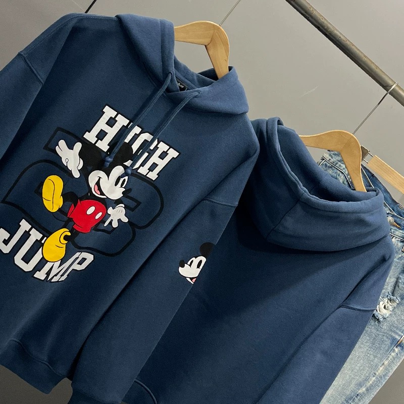 เสื้อฮู้ด สเวตเตอร์ กันหนาว Mickey HIGH JUMP DISNEYLAND PARIS mickey candy เสื้อมิคกี้ เม้าส์ Mickey mouse mickey mouse งาน DISNEYแท้ ชมพูพีช สำเนา สำเนา สำเนา สำเนา ชมพู