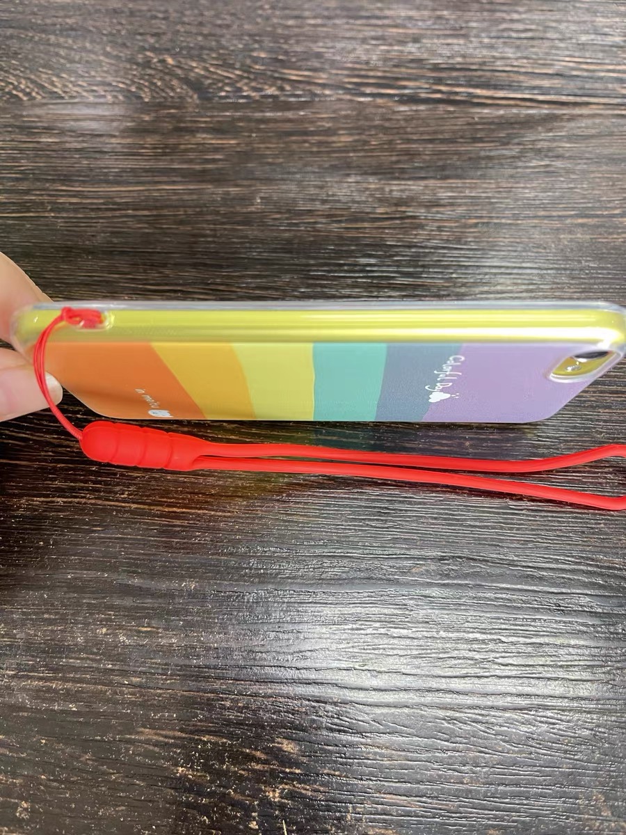 ส่งฟรี เคสสายรุ้ง iPod Touch 5/6/7 (แถมฟรีฟิลม์กระจก)