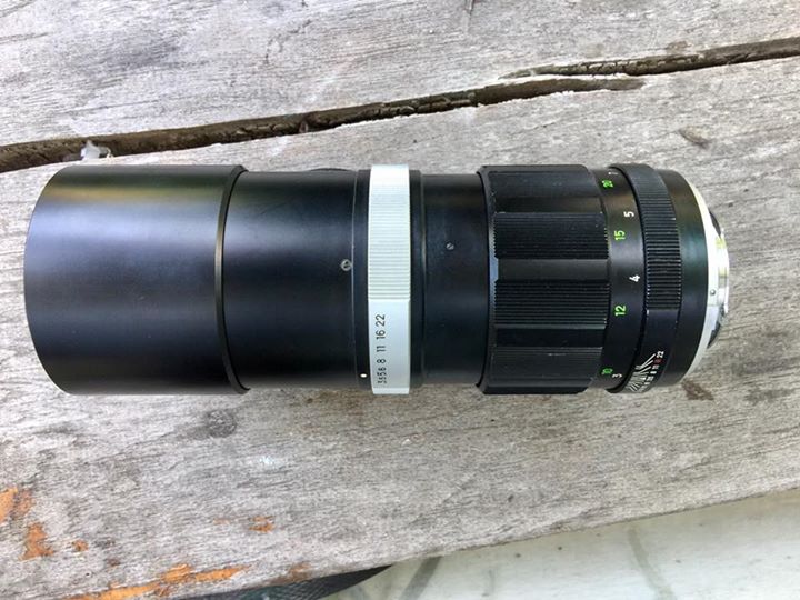 MINOLTA MC TELE ROKKOR-QF 200MM. F3.5 MD MOUNT