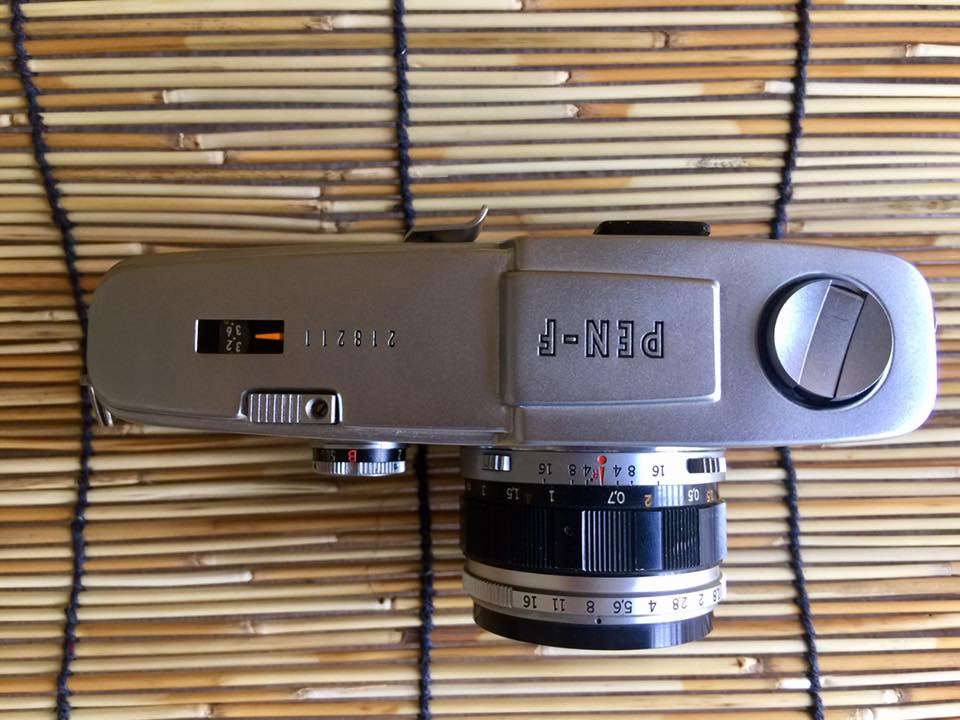 OLYMPUS PEN-F OLYMPUS F. ZUIKO AUTO-S 38MM. F1.8
