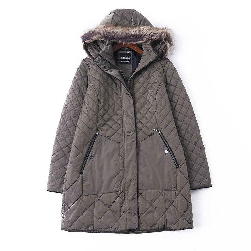 Isabell เสื้อกันหนาว ติดฮูท เสื้อcoat แบรนด์ แต่งซับขนอุ่นด้านใน Isabell ขนเฟอร์ &ฮู้ดถอดได้ค่ะ น้ำตาลอมเทา