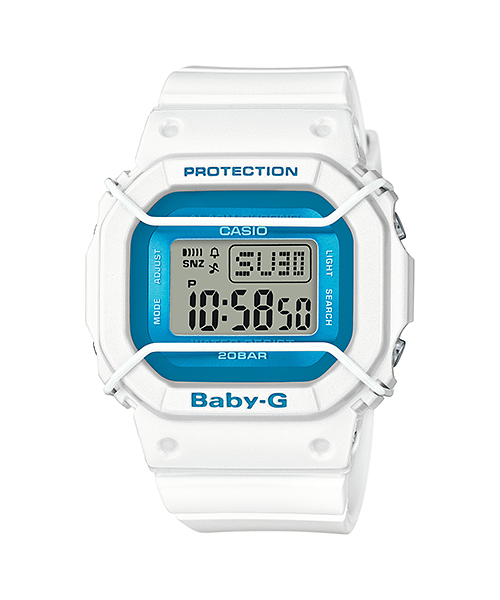 CASIO BABY-G นาฬิกาข้อมือ นาฬิกากันน้ำ นาฬิกาของแท้ ประกันศูนย์ CMG 1 ปี รุ่น BGD-501FS-7D นาฬิกาสีขาว