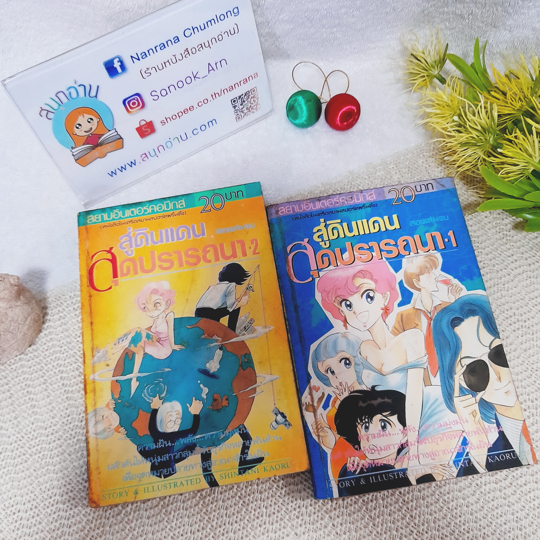 สู่ดินแดนสุดปรารถนา 1-2 จบ / Shintani Kaoru (ผลงานผู้วาด แอเรีย 88)