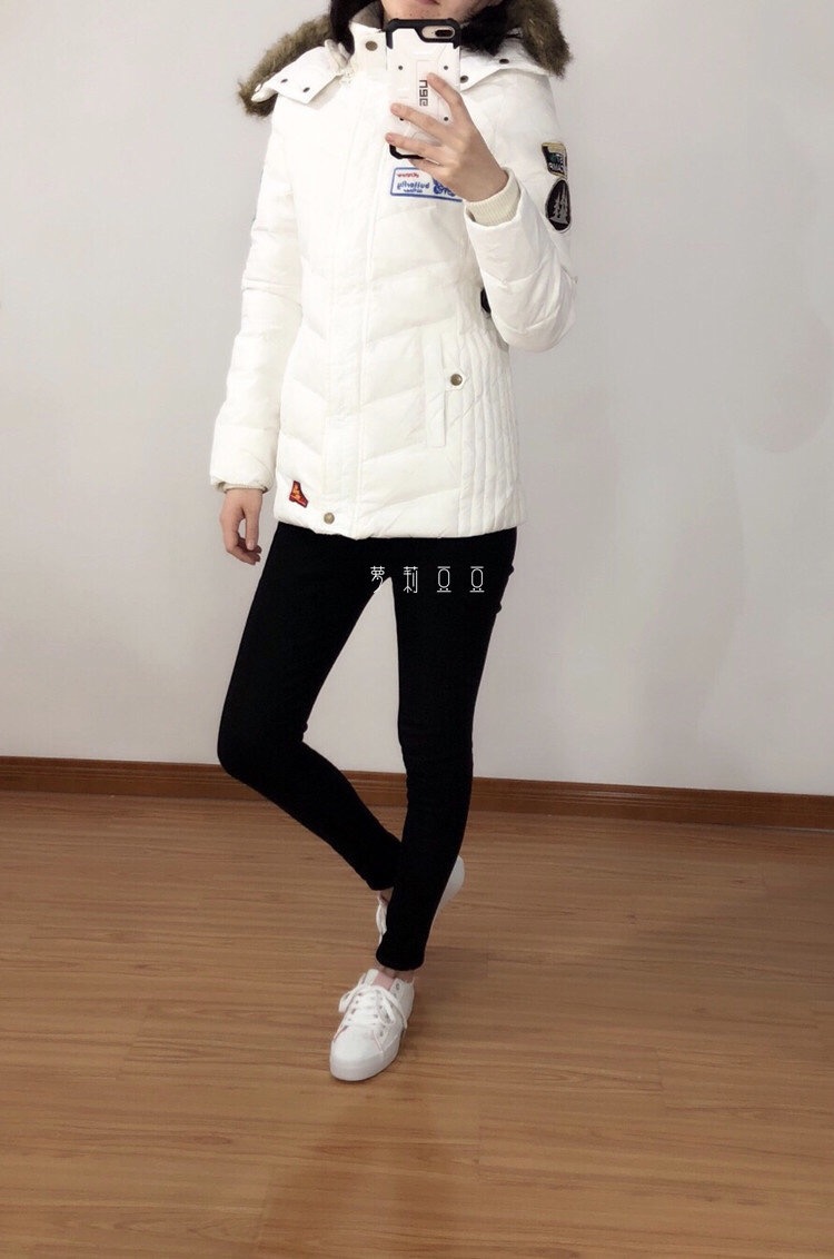 Lefties เสื้อโค้ทกันหนาว ขนเป็ด กันหนาวฮูทเฟอร์ ขนเป็ดสีขาว แบรนด์แคนาดา LEFTIES Outwear แท้ 100%ฮูท&เฟอร์ถอดได้ทุกจุดเลยคะ) งานสวย น่ารักมากคะ S/M/L ขาว