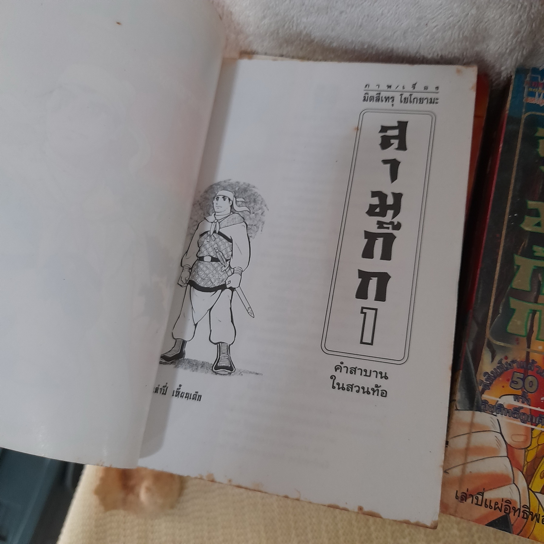 การ์ตูน สามก๊ก 1-28 ไม่จบ / * ขาดเล่ม 29-60