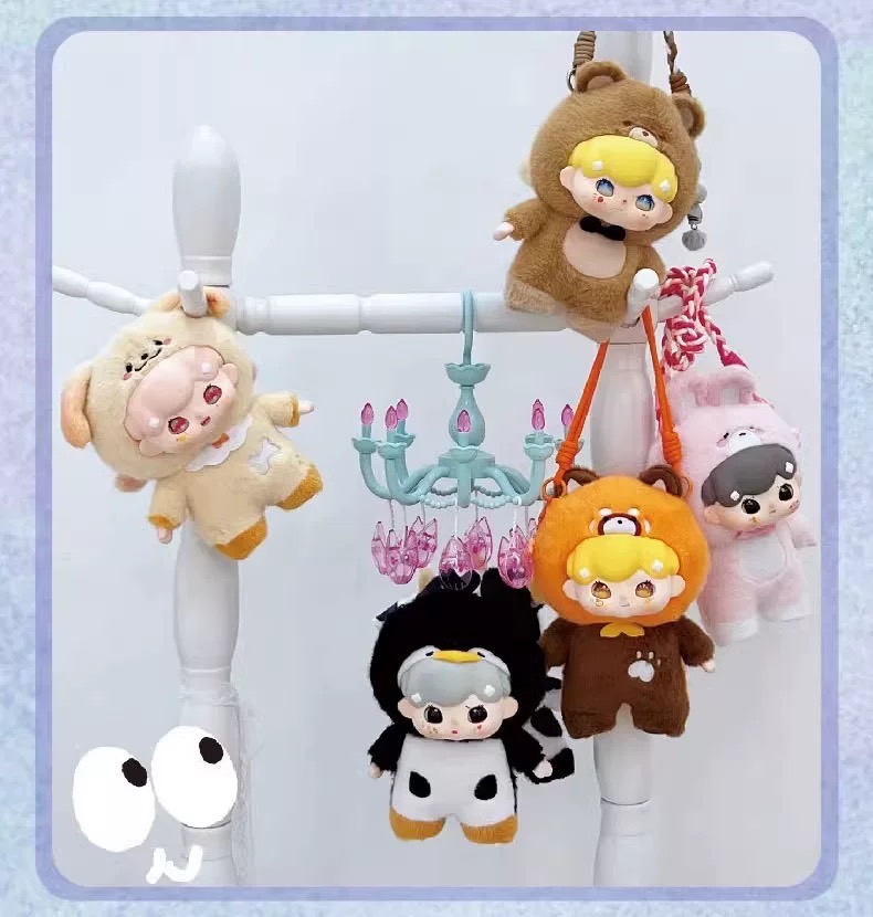 Baby Billie the Animal Pajamas Party เด็กน้อยในชุดนอนสัตว์ต่างๆ รุ่นซิป พร้อมสายสะพาย V.2
