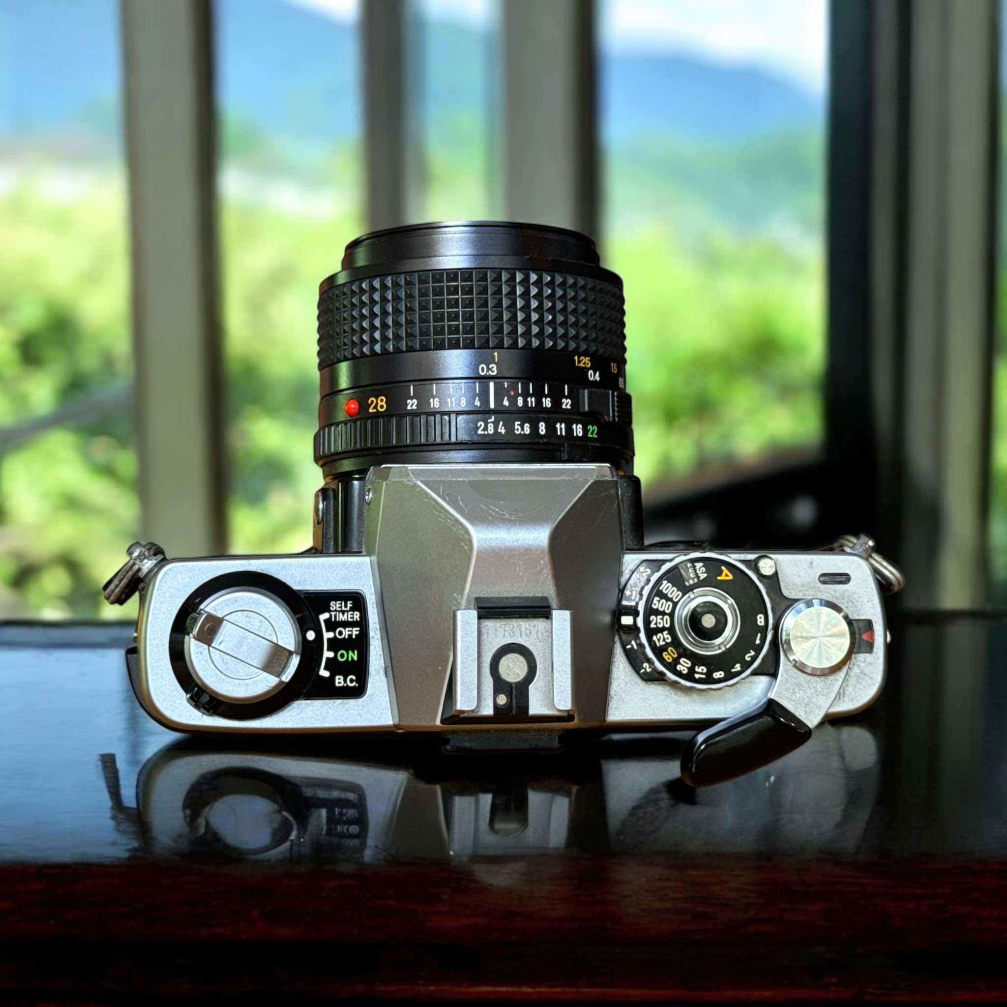 MINOLTA XG-E MINOLTA MD 28MM.F.2.8