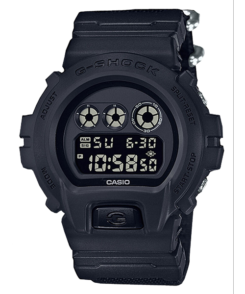 CASIO G-SHOCK นาฬิกาข้อมือ นาฬิกากันน้ำ นาฬิกาของแท้ ประกันศูนย์ CMG 1 ปี รุ่น DW-6900BBN-1D นาฬิกาสีดำ