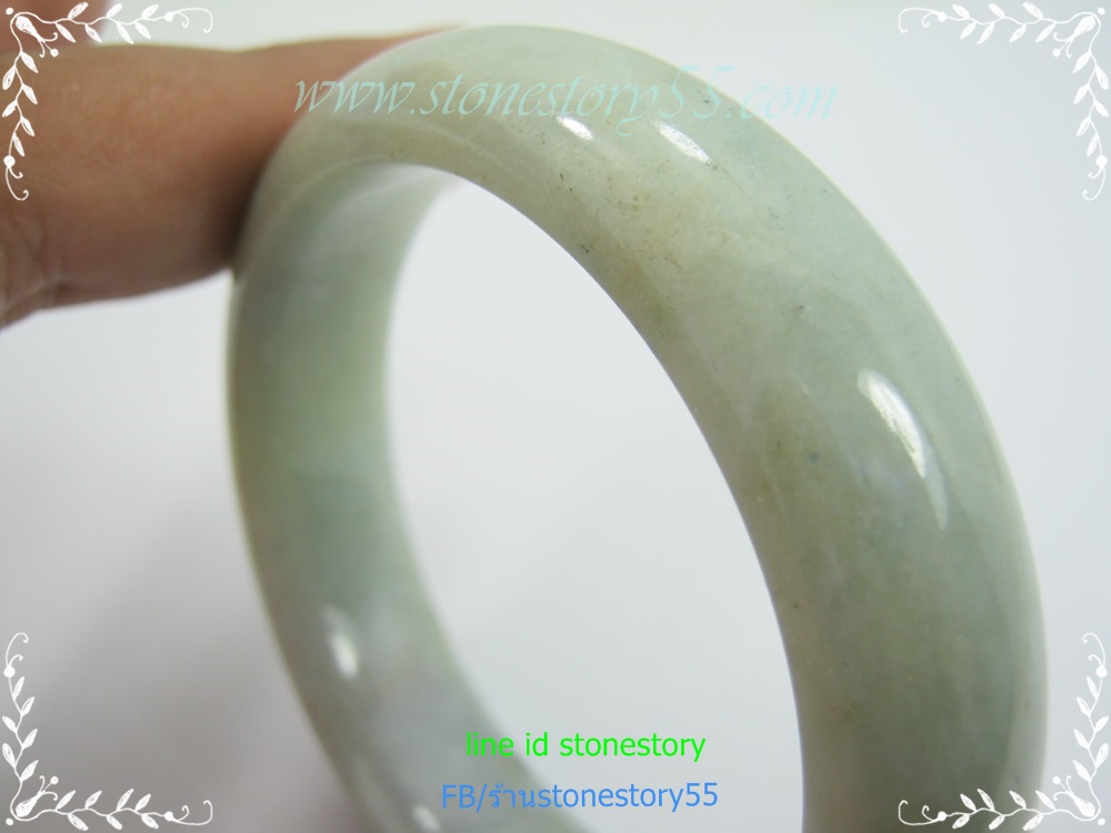 กำไลหยกขาว*6.0