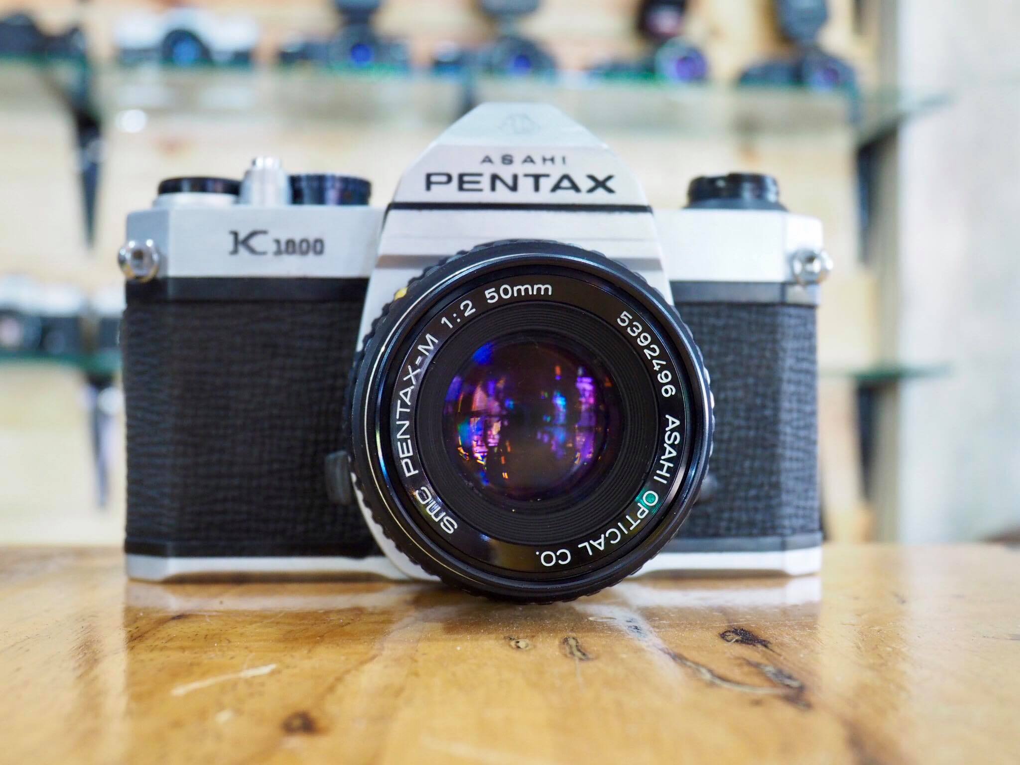 ASAHI PENTAX K1000 SMC PENTAX-M 50MM.F2