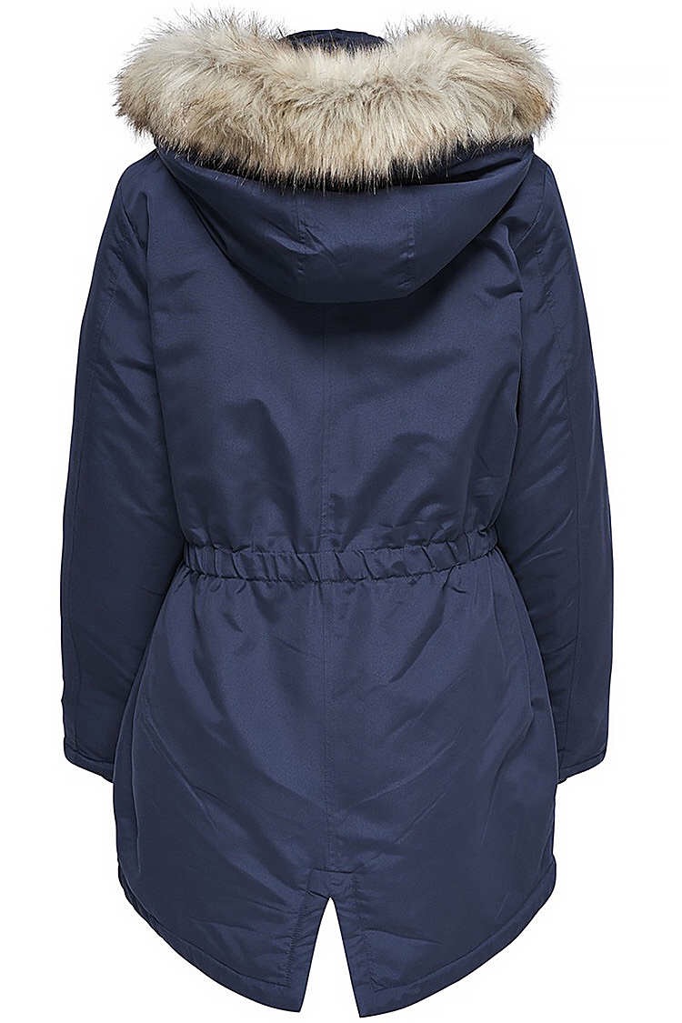 JACQUELINE DE YONG เสื้อฮูท เสื้อโค้ทฮูท กันหนาว สีดำ ติดเฟอร์ แบรนด์ JACQUELINE DE YONGแต่งซับขนอุ่น (ขนเฟอร์ถอดได้คะ) สำเนา สำเนา ดำ