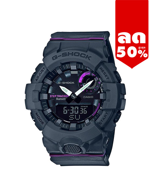 CASIO G-SHOCK นาฬิกาข้อมือ นาฬิกากันน้ำ นาฬิกาของแท้ ประกันศูนย์ CMG 1 ปี รุ่น GMA-B800-8A นาฬิกาสีสีดำ