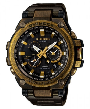 CASIO G-SHOCK นาฬิกาข้อมือ นาฬิกากันน้ำ นาฬิกาของแท้ ประกันศูนย์ CMG 1 ปี รุ่น MTG-G1000BS-1A นาฬิกาสีดำ