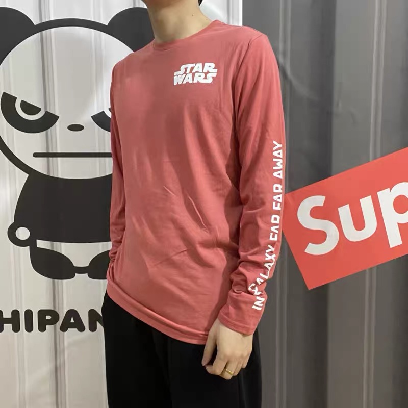 เสื้อยืดแขนยาว long sleeves t-shirt Star Wars Disney Parks StarWars The Mandalorian Baby Yoda Pullover Hoodie comic Hoodie with Long Sleeves เสื้อวอร์ม สเวตเตอร์ starwars หน้ากาก แขนยาว ลายการ์ตูน DISNEYงานสวยDisney Parks Star Wars The Mandalorian Baby Yo เขียว