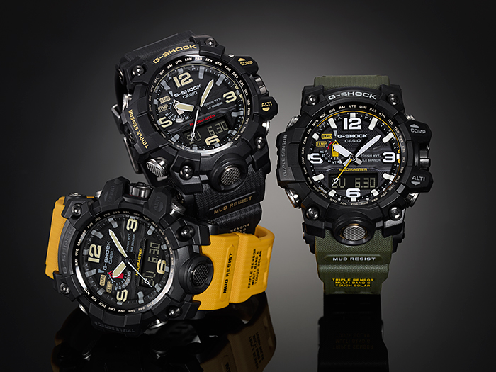 CASIO G-SHOCK นาฬิกาข้อมือ นาฬิกากันน้ำ นาฬิกาของแท้ ประกันศูนย์ CMG 1 ปี รุ่น GWG-1000-1A นาฬิกาสีดำ