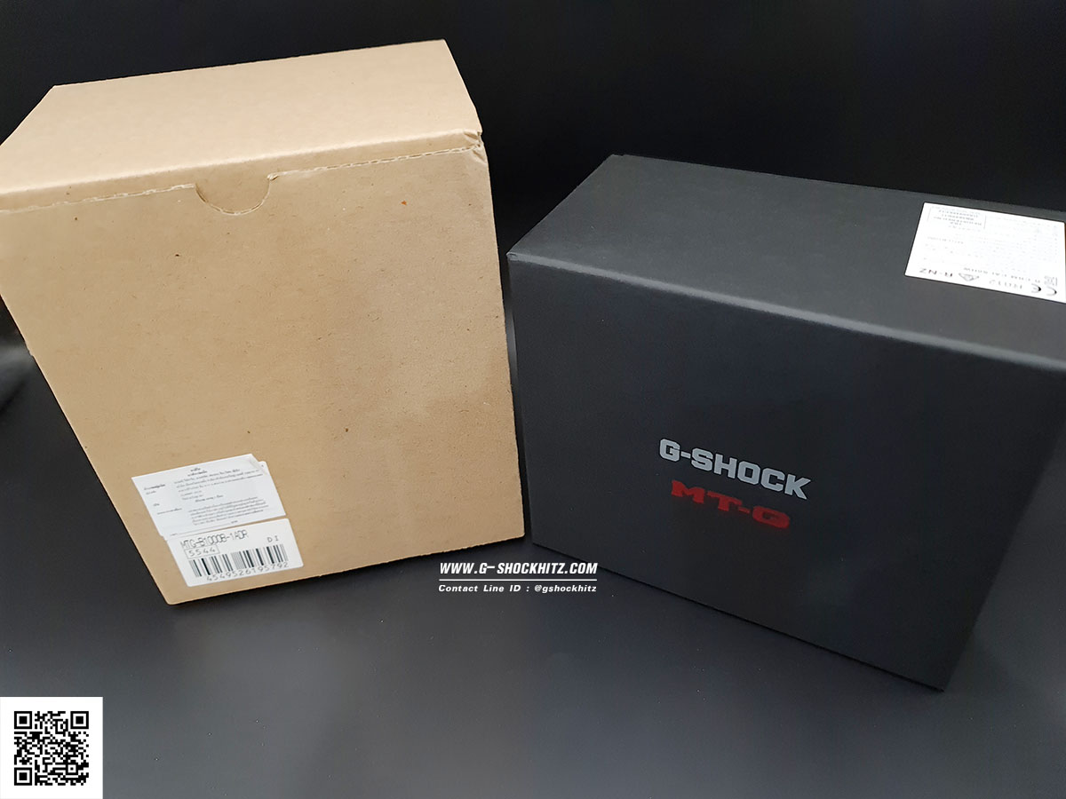 CASIO G-SHOCK นาฬิกาข้อมือ นาฬิกากันน้ำ นาฬิกาของแท้ ประกันศูนย์ CMG 1 ปี รุ่น MTG-B1000B-1A นาฬิกาสีดำ