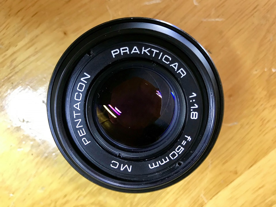 PENTACON PRAKTICA 50MM.F1.8MC PB MOUNT
