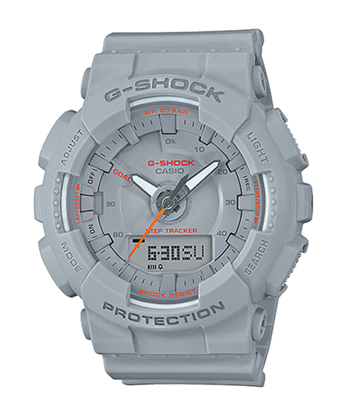 CASIO MID YEAR SALE G-SHOCK นาฬิกาข้อมือ นาฬิกากันน้ำ นาฬิกาของแท้ ประกันศูนย์ CMG 1 ปี รุ่น GMA-S130VC-8A นาฬิกาสีเท่า