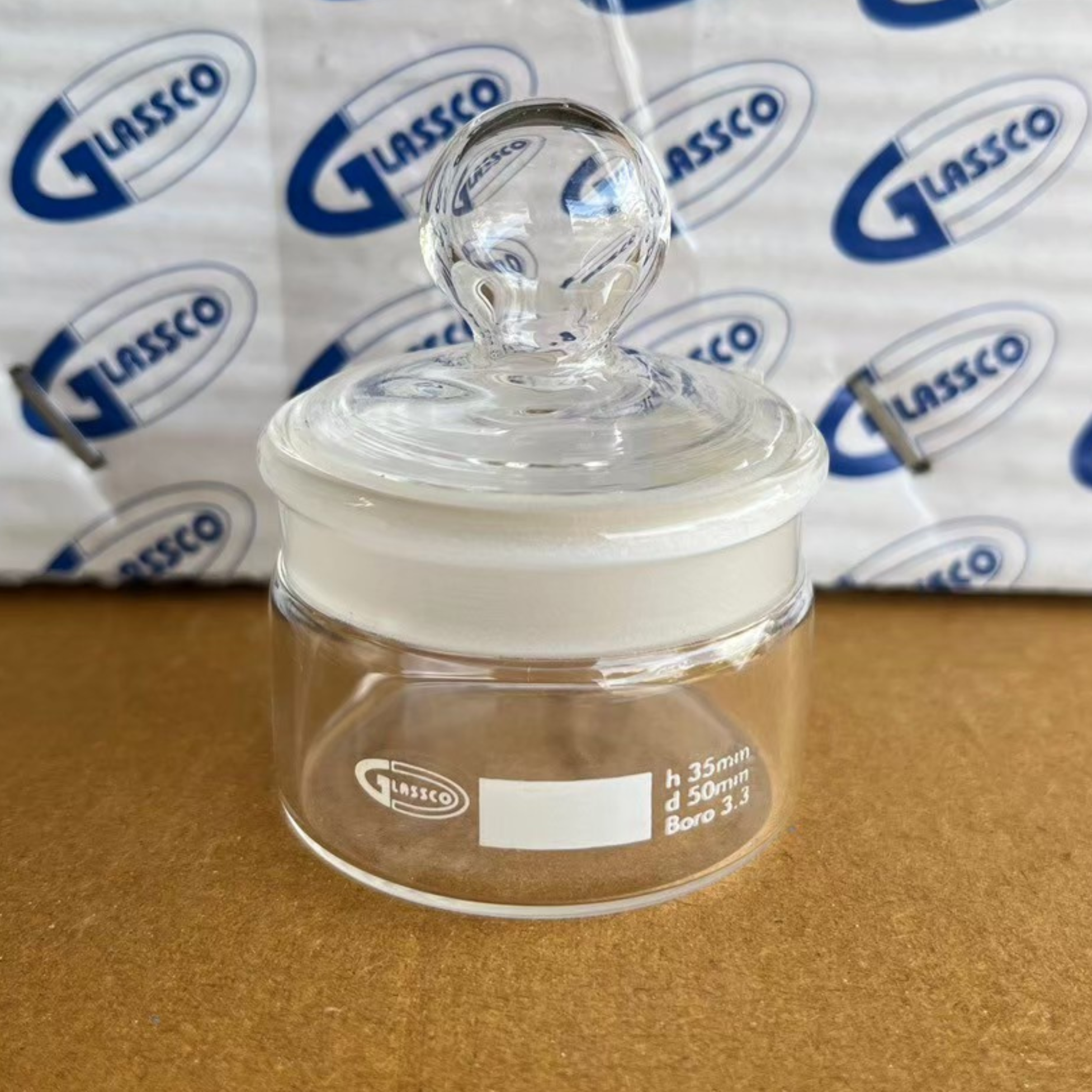 Weighing Bottles ขวดชั่งสาร ขนาด 35 mm. ยี่ห้อ Glassco