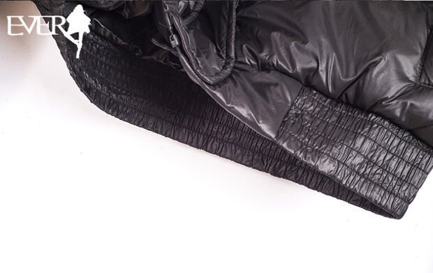 เสื้อกันหนาว ขนเป็ด แต่งหมวกฮูท สีดำ brandname ดัง ยุโรป MONCLER