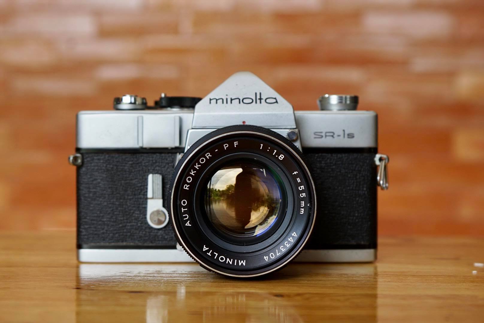 MINOLTA SR-1s MINOLTA AUTO ROKKOR-PF 55MM.F1.8