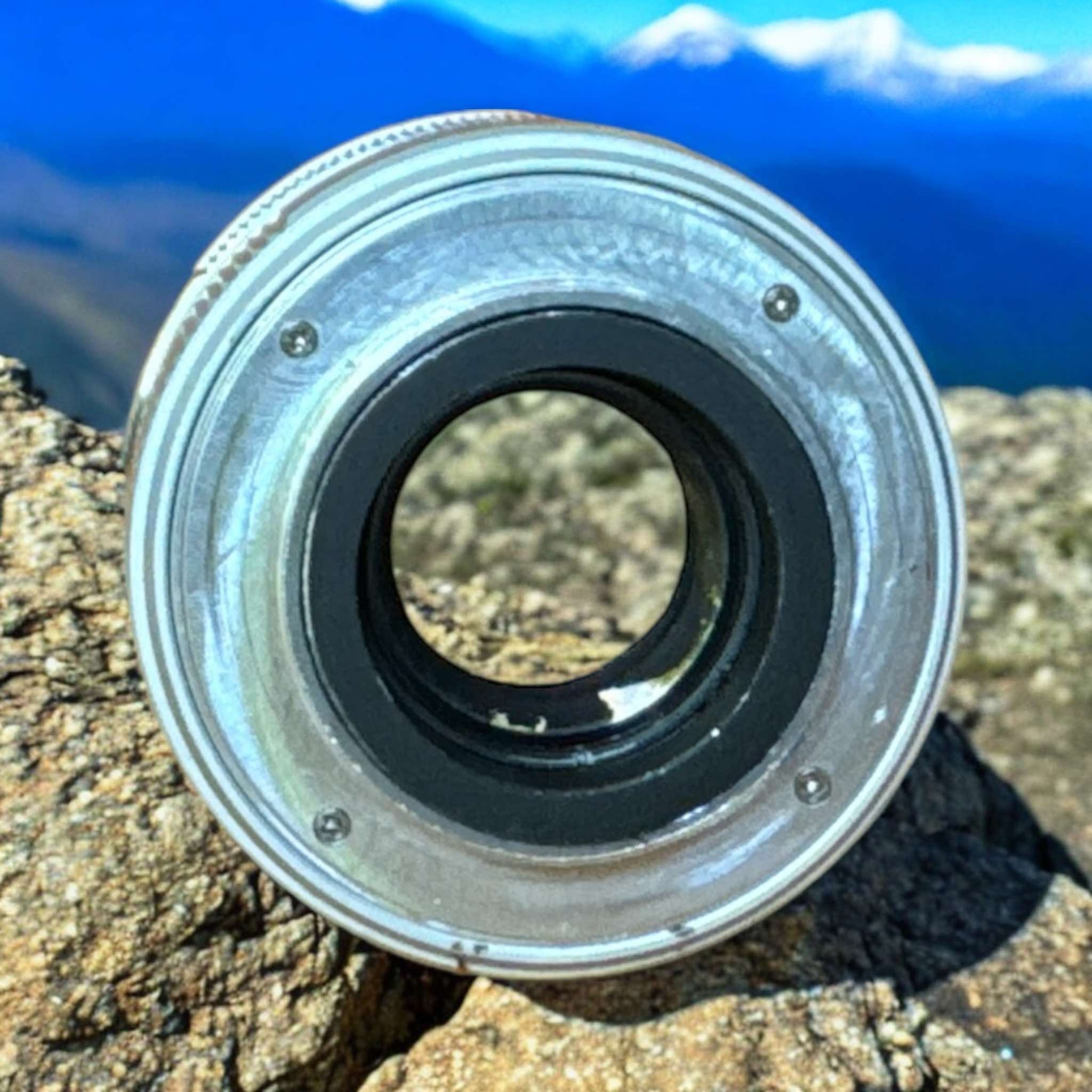 YASHICA YASHINON DX 45MM.F1.7 MODIFIED M39 MOUNT