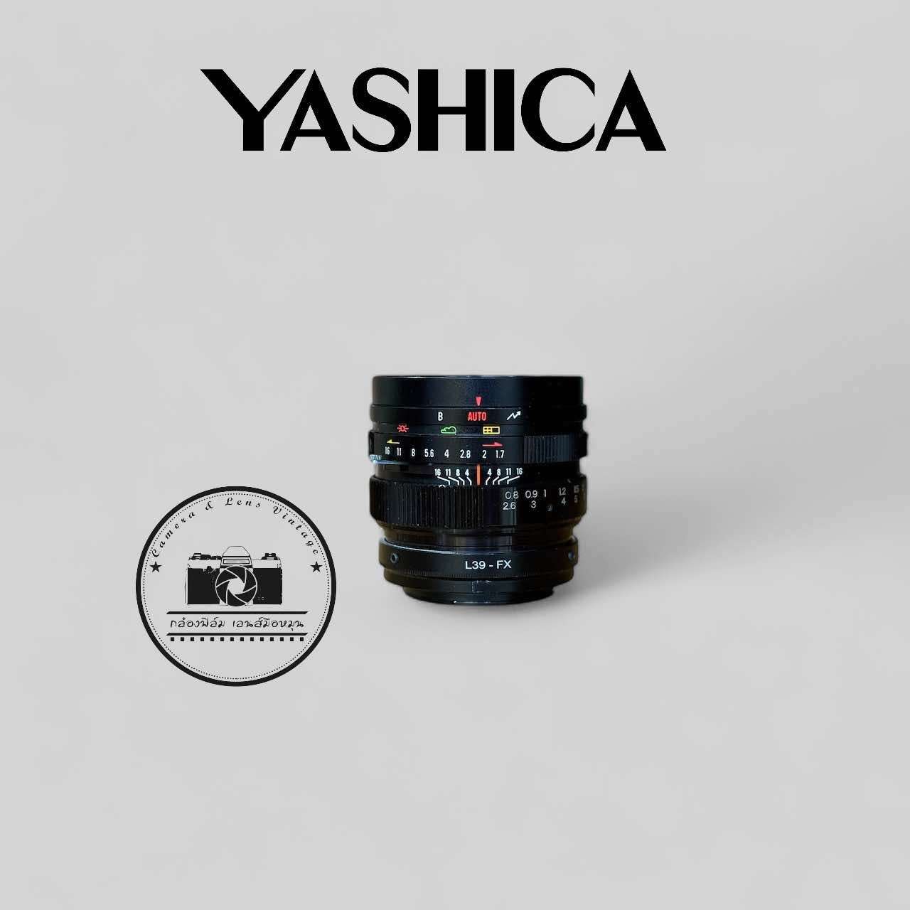 YASHICA YASHINON-DX 45MM.F1.7 MODIFIED FUJIFILM FX MOUNT
