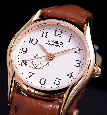 CASIO นาฬิกาคาสิโอ นาฬิกาข้อมือ นาฬิกากันน้ำ นาฬิกาของแท้ ประกันศูนย์ CMG 1 ปี รุ่น LTP-1094Q-7B8 นาฬิกาสีน้ำตาล