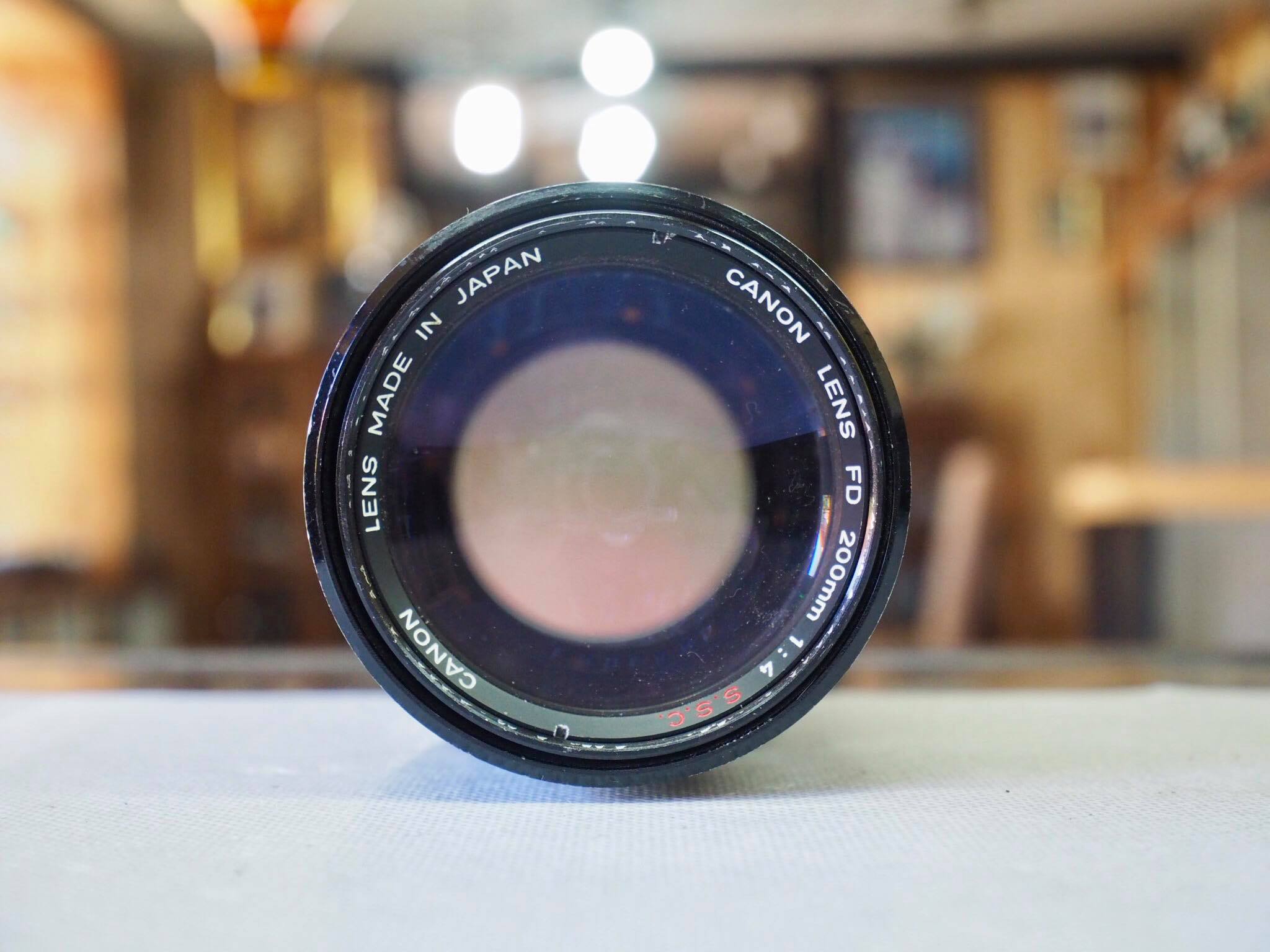 CANON LENS FD 200MM.F4 S.S.C FD MOUNT