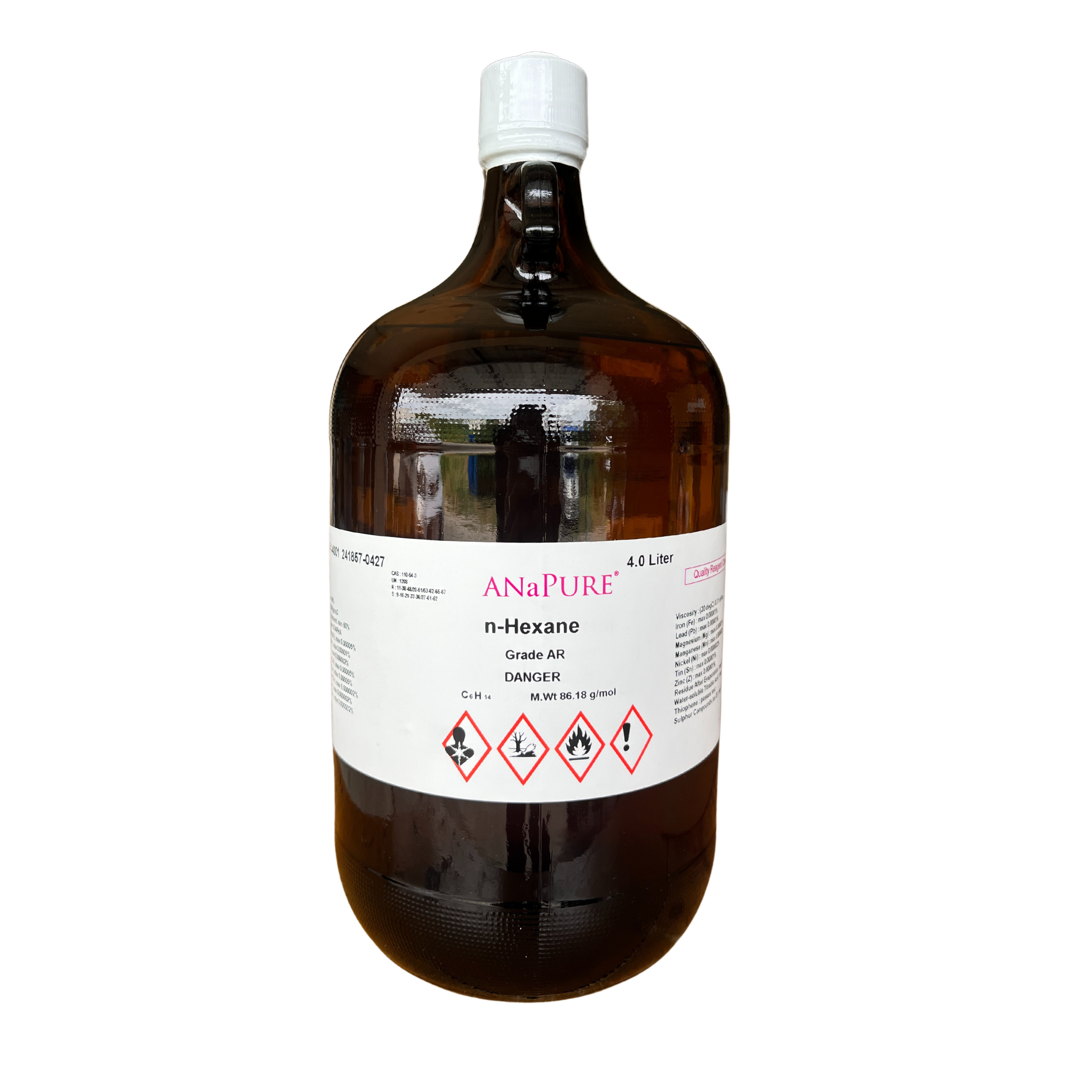 n-Hexane 99%, AR 4L. ANaPURE™