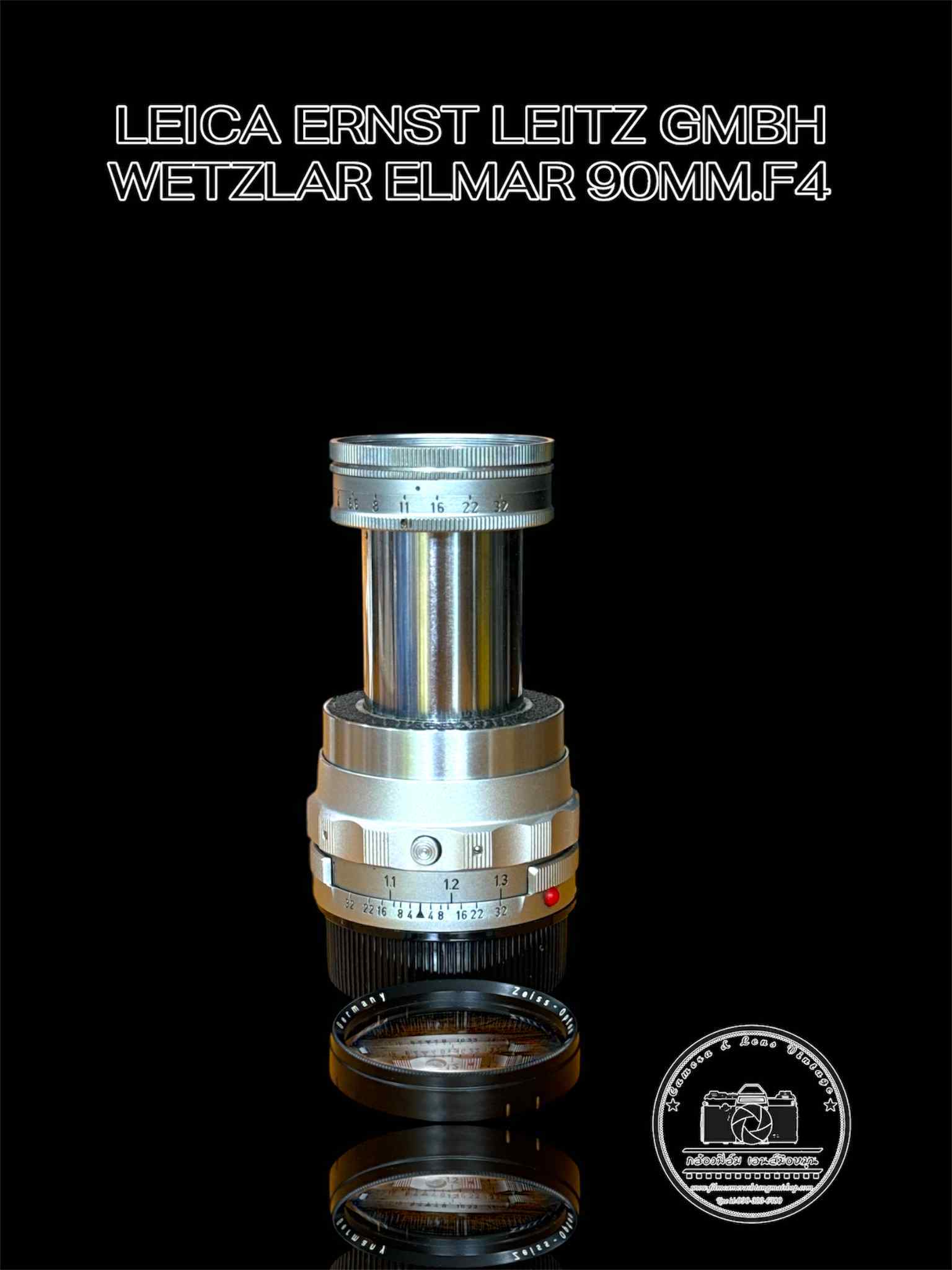 ERNST LEITZ GMBH WETZLAR ELMAR 90MM.F4