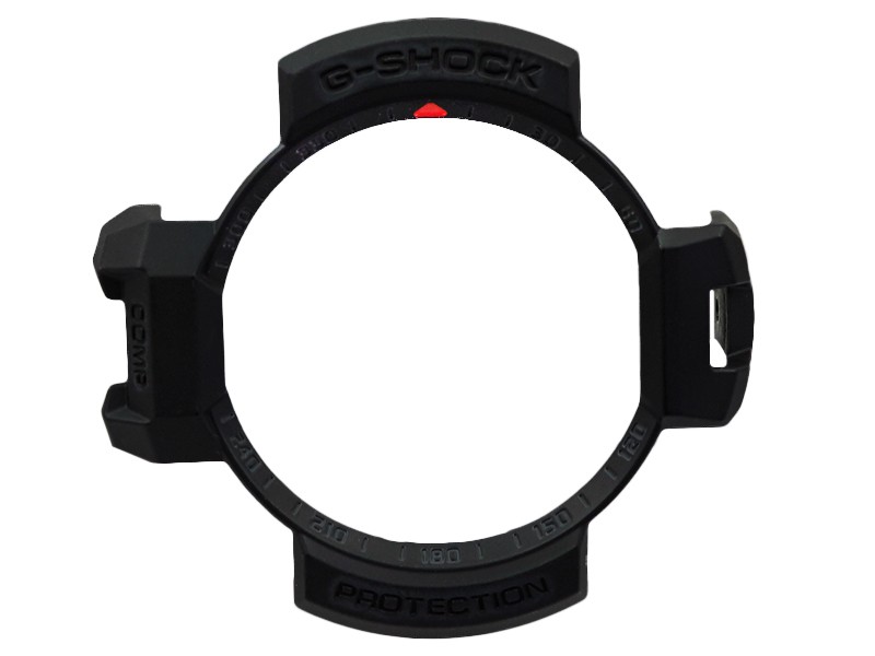 CASIO GENUINE FACTORY CASIO REPLACEMENT อะไหล่นาฬิกา G-SHOCK รุ่น GA-1100-1A1 กรอบสายสีดำ