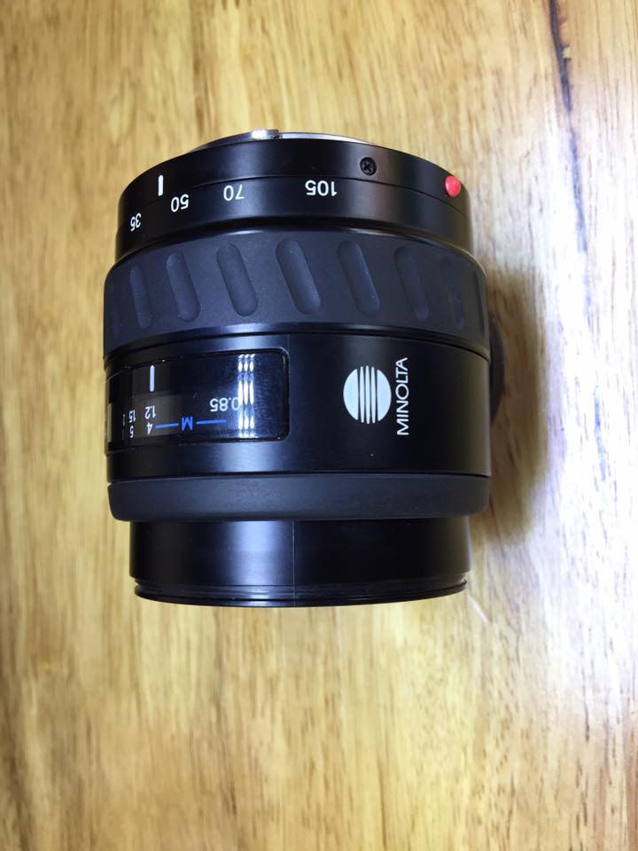 MINOLTA AF ZOOM 35-105MM.F3.5(22)-4.5 MA MOUNT
